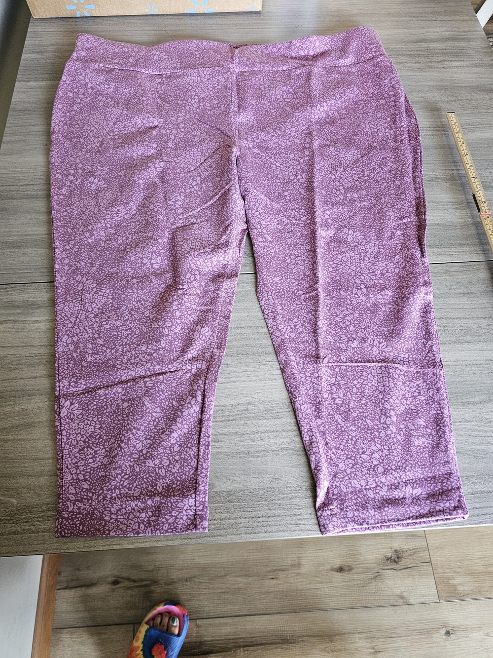 Terra & Sky High Rise Capri Leggings 4x